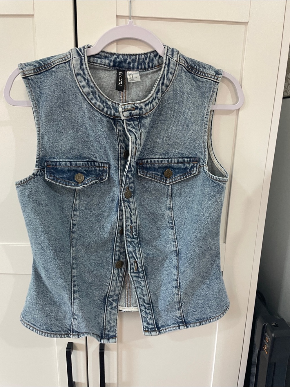 H&M Denim Vest M